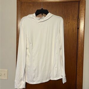 Fabletics Classic White Hoodie